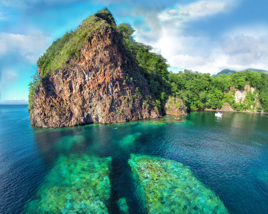 Split Rock, Dominica