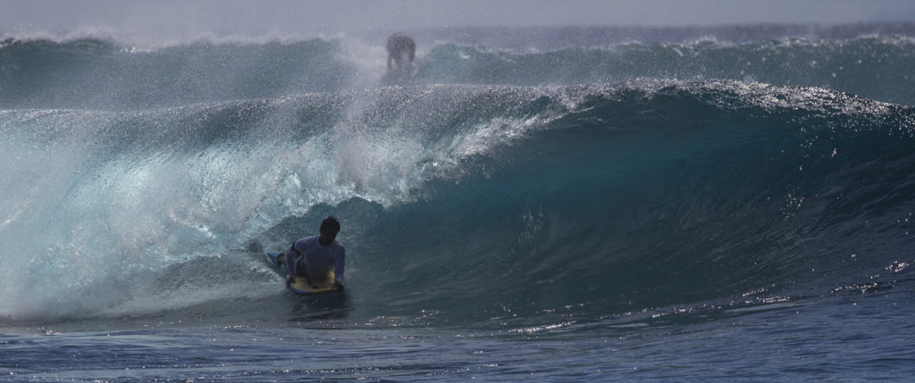 Bodyboarder Waikiki