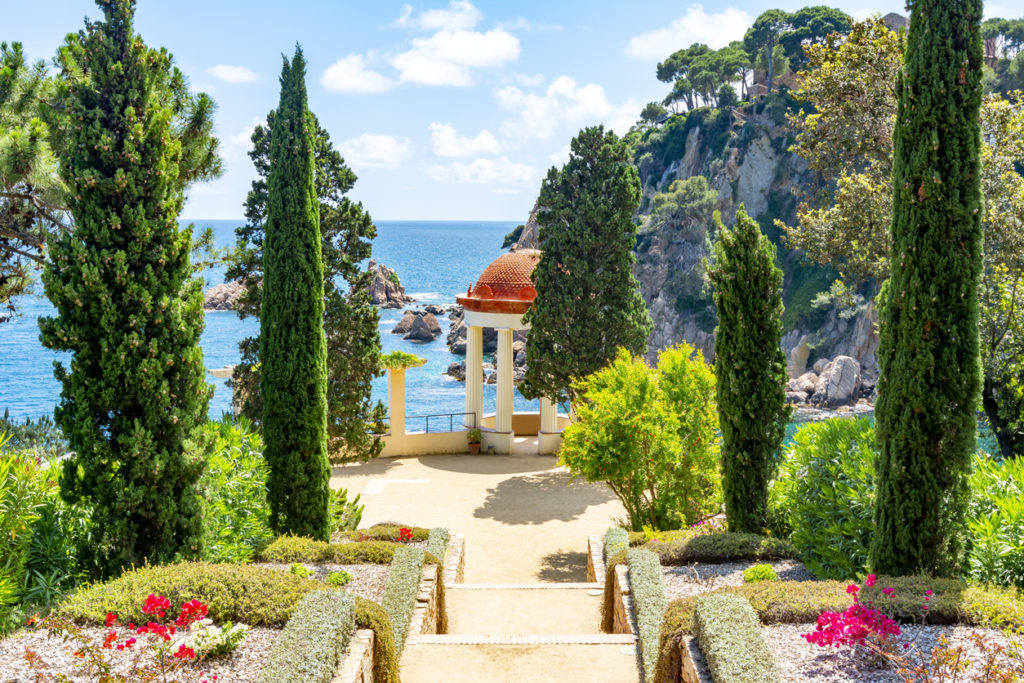 Botanical garden in Blanes