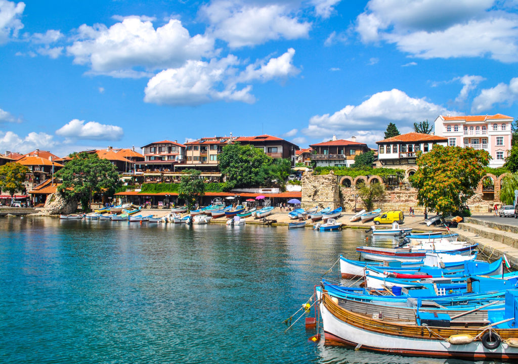 Quaint Boats in Nessebar, Bulgaria