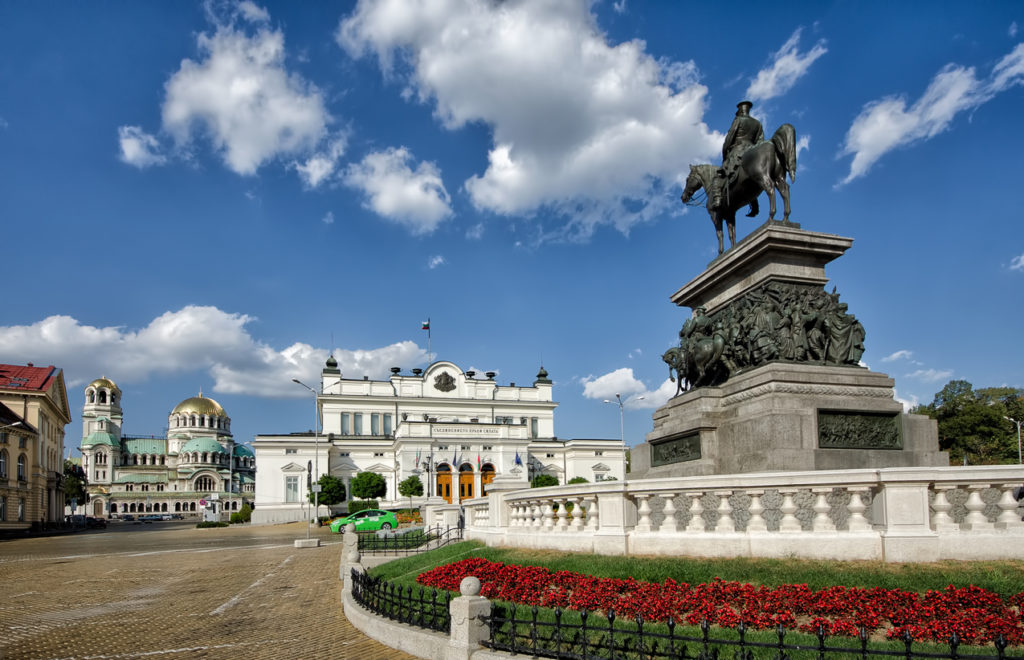 Bulgarian parliament square