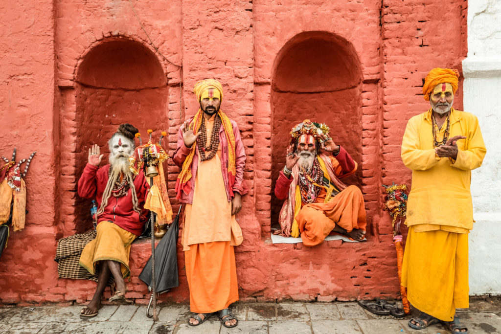 Pashupatinath temple in Kathmandu