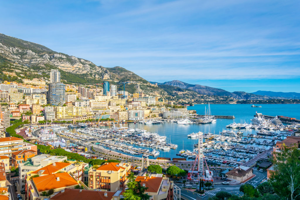 Port Hercule in Monaco