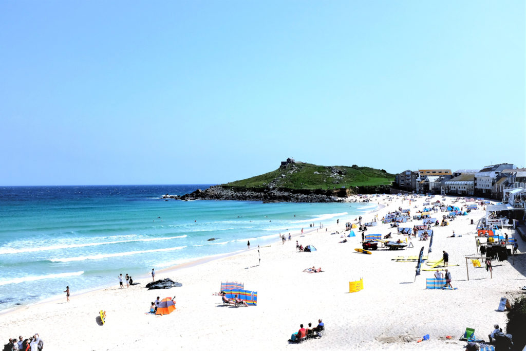 Porthmeor in St Ives