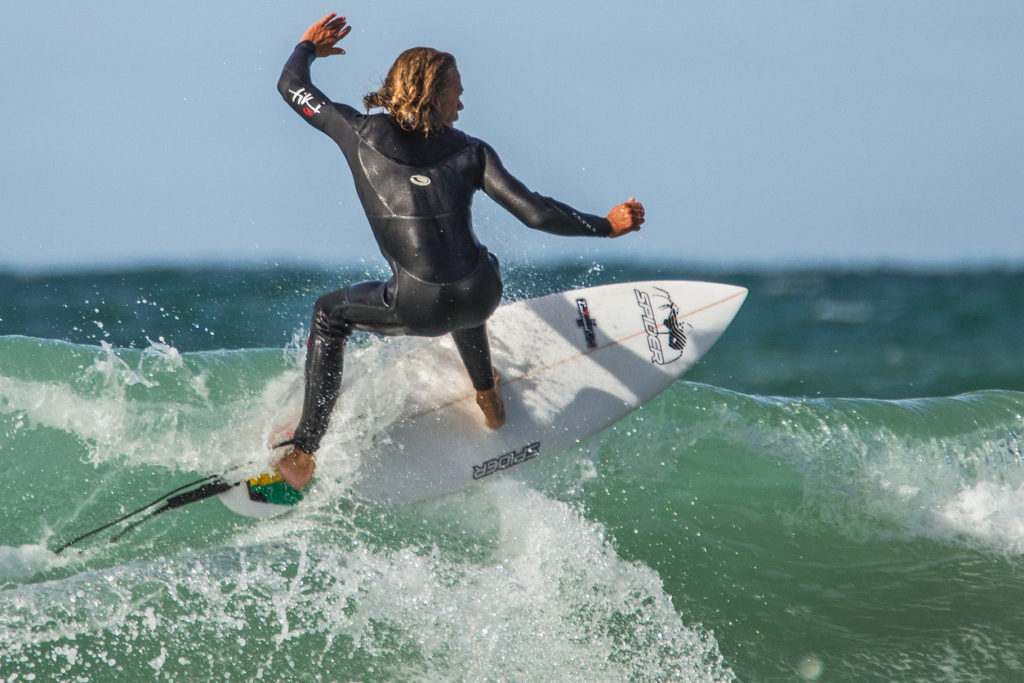 Surfing in Newquay