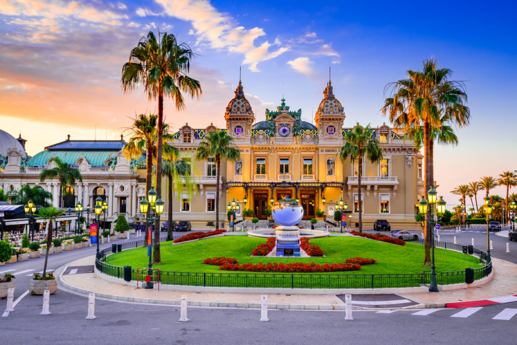 The Monte Carlo Casino, gambling and entertainment complex in Monte Carlo