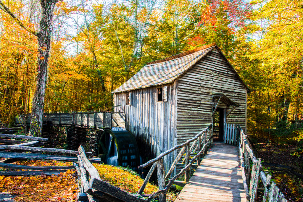 Cades Cove in Fall