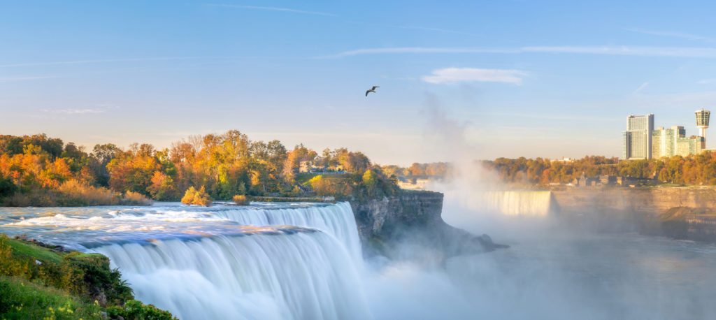 Niagara River in Fall