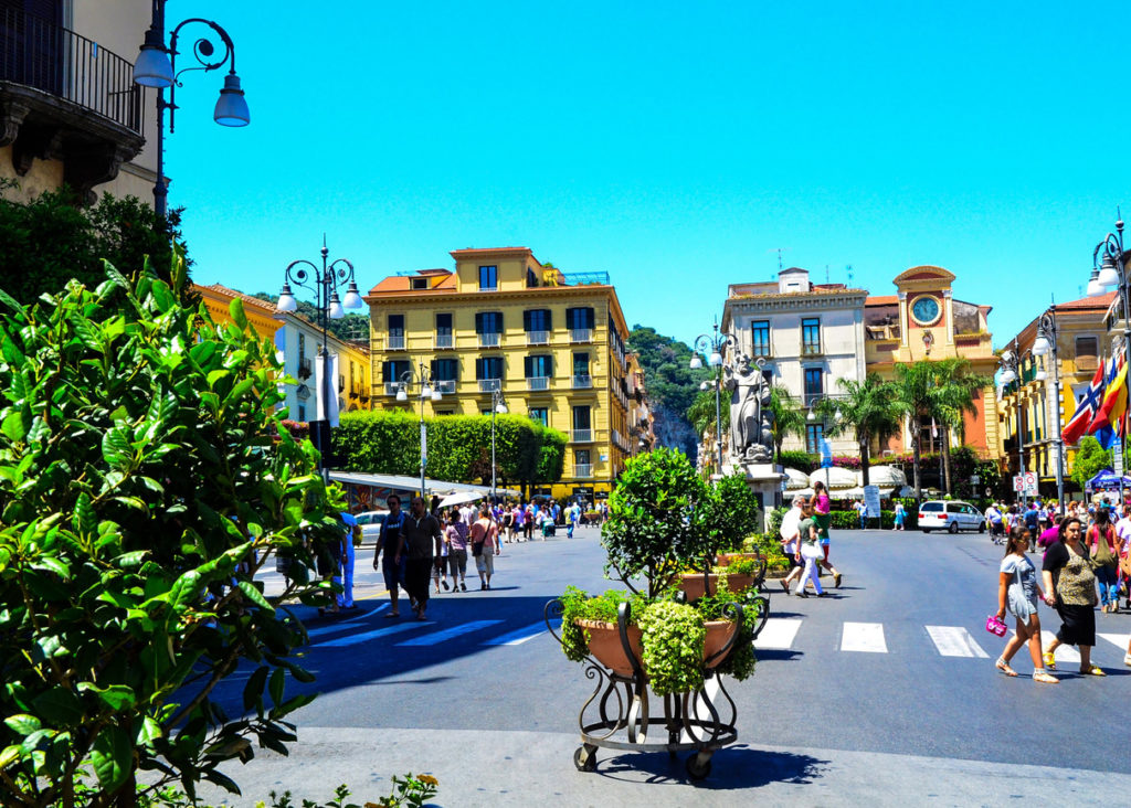 Piazza Tasso in Sorrento