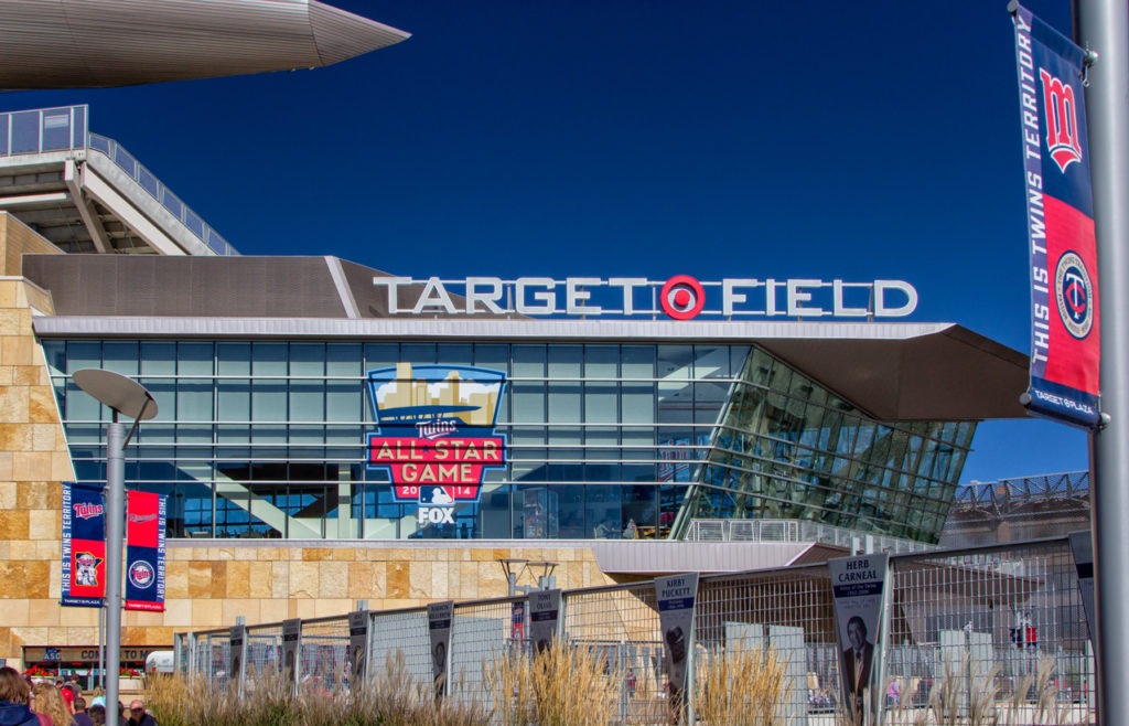 Target Field home of the Twins Baseball