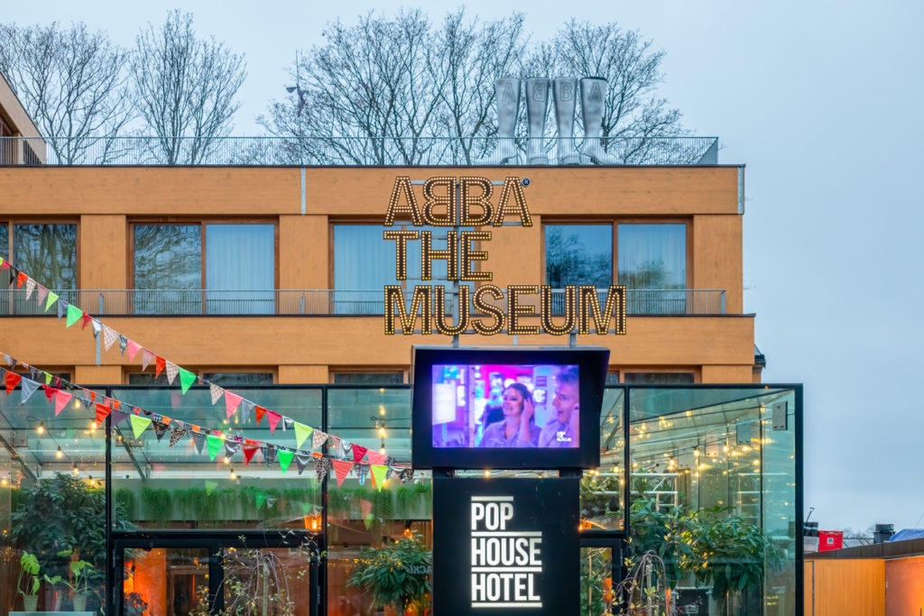 Abba Museum and Pop House Hotel in Stockholm