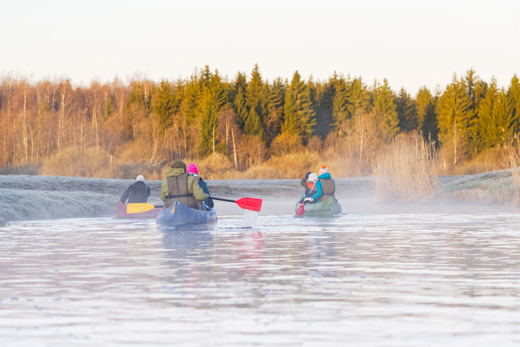 Canoeing in Estonia