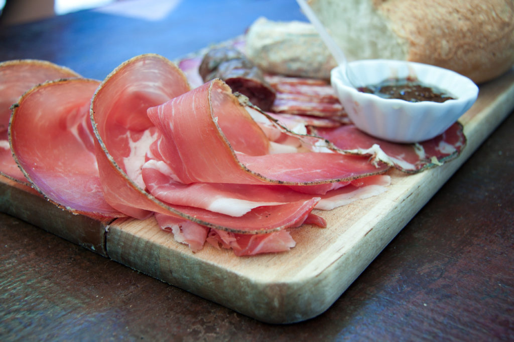 Corsican delicatessen board