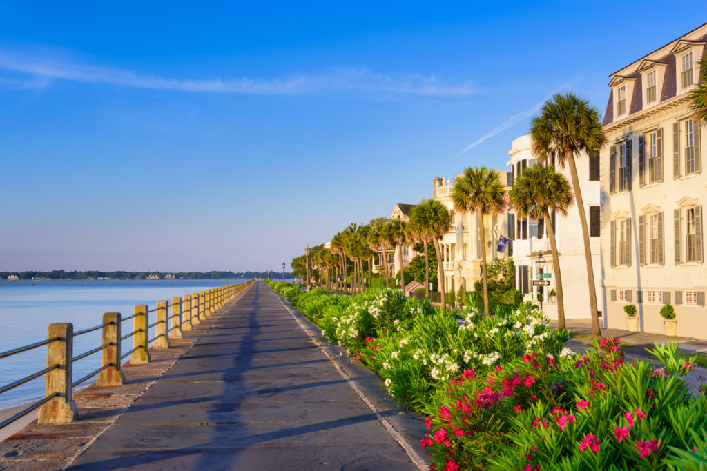 Historic homes in Charleston