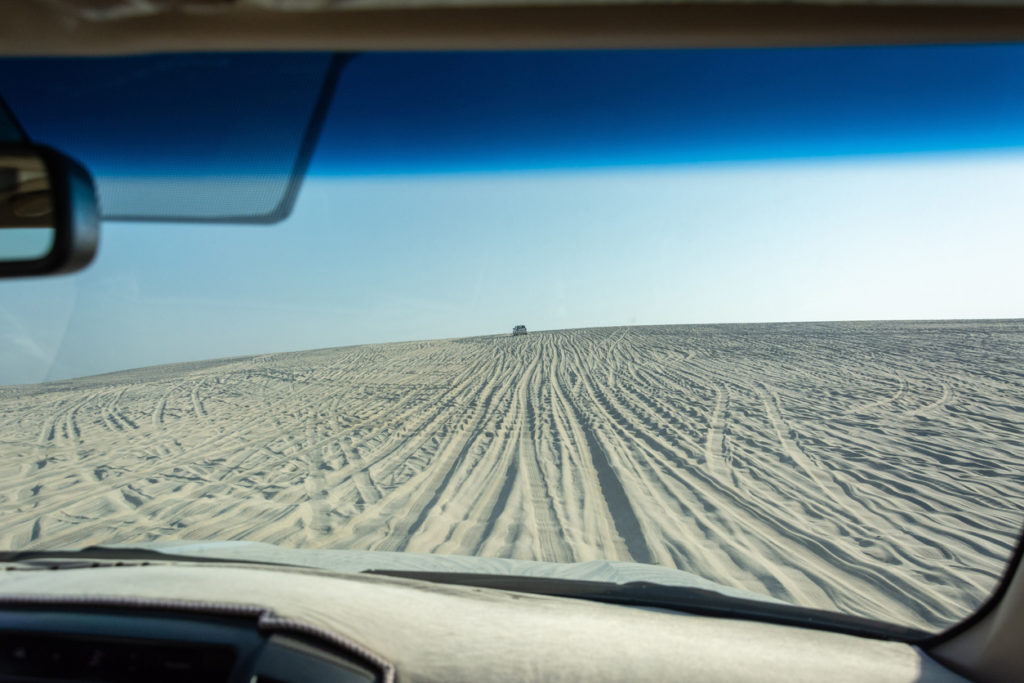 Khor Al Adaid desert in Qatar
