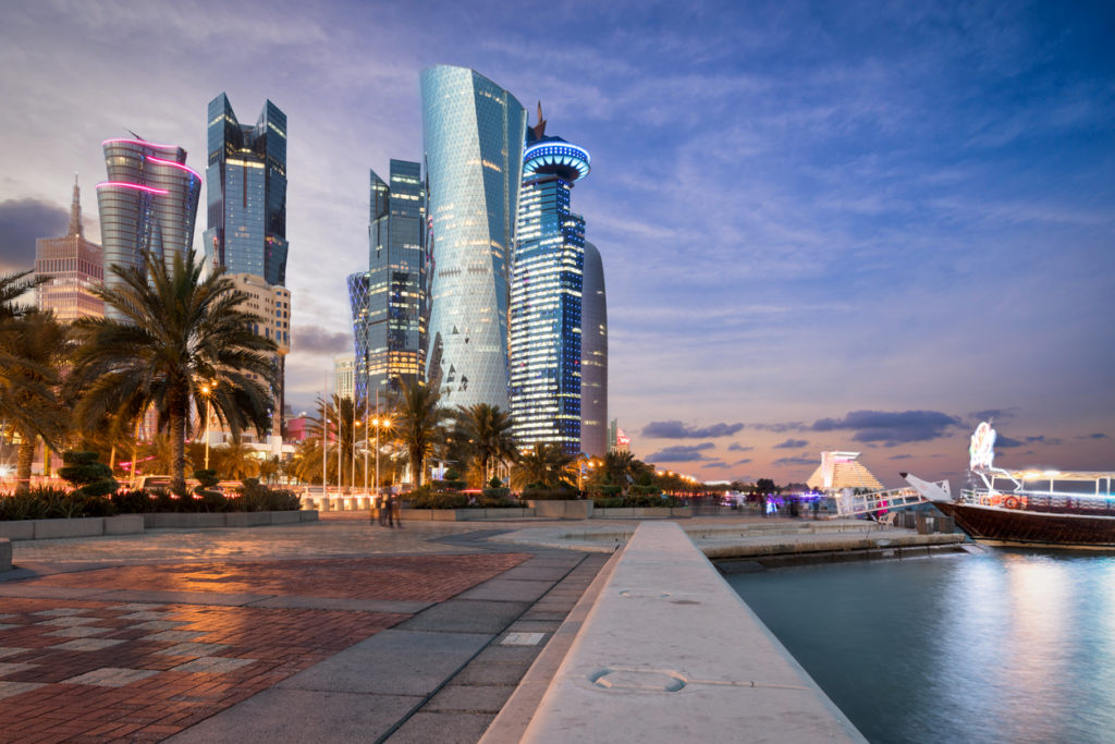 The Skyline of Doha