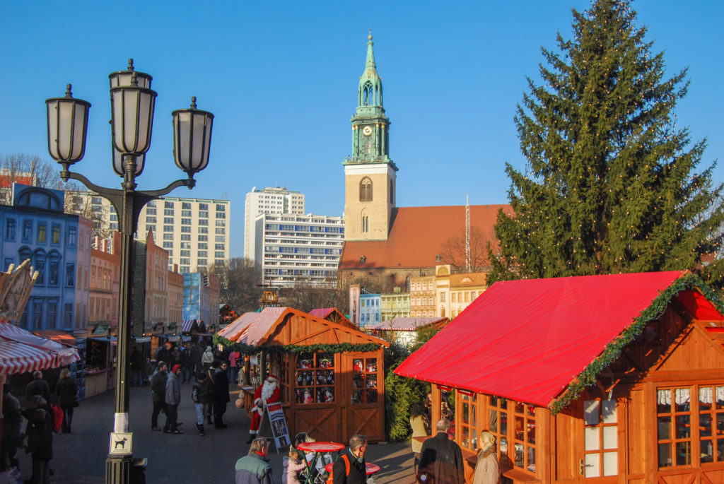 Christmas Market in Alexander Platz