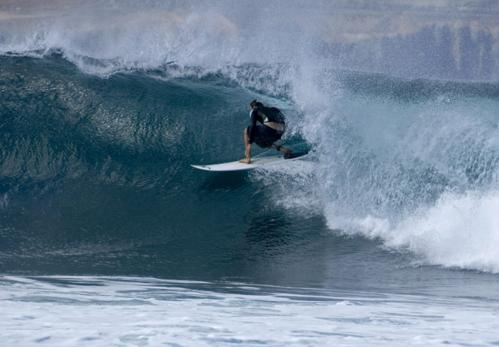 Surfer in Las Palmas