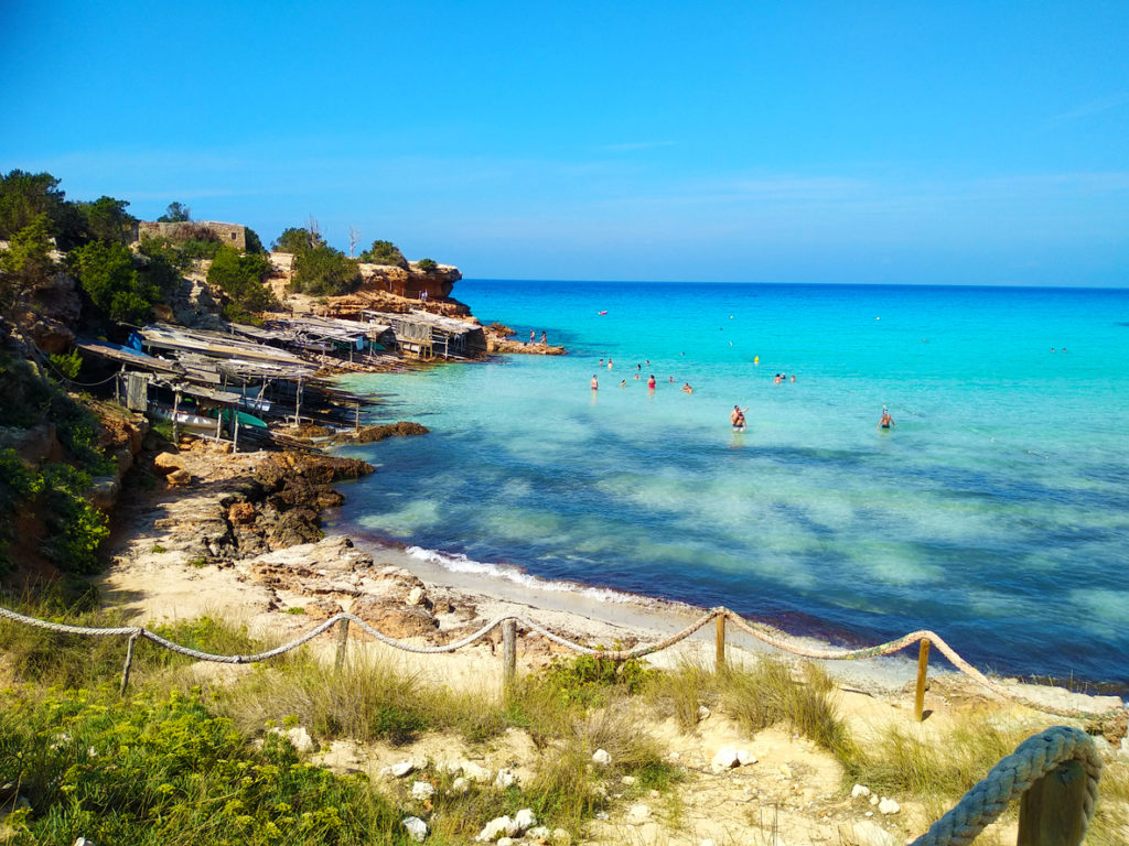 Cala saona in Formentera