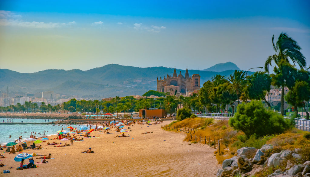 City beach of Palma