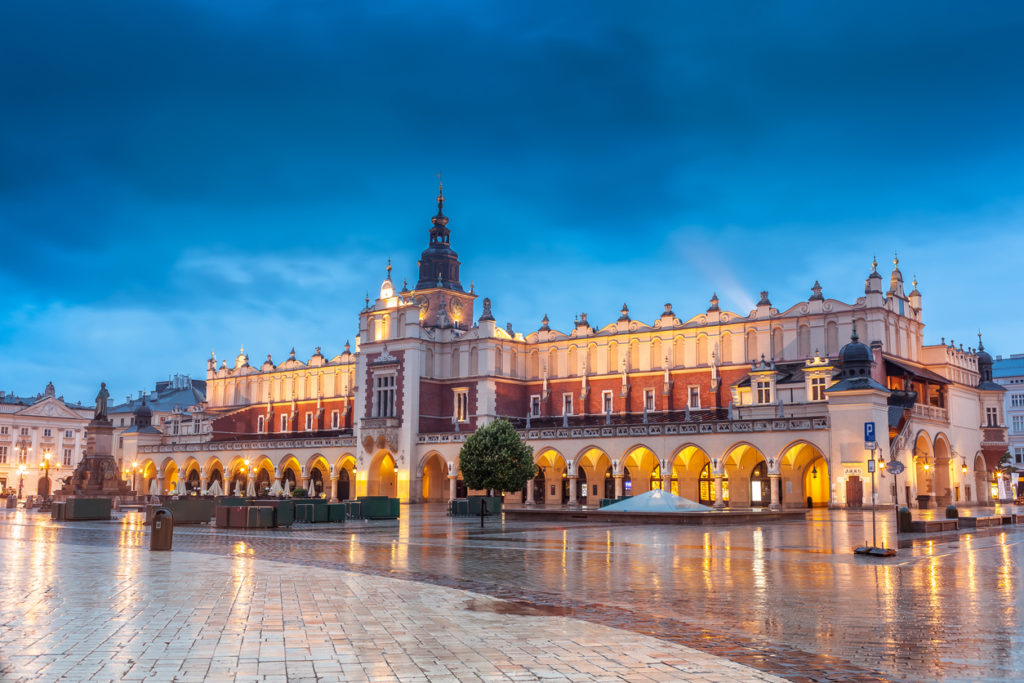 Cloth Hall on Market Square in Krakow