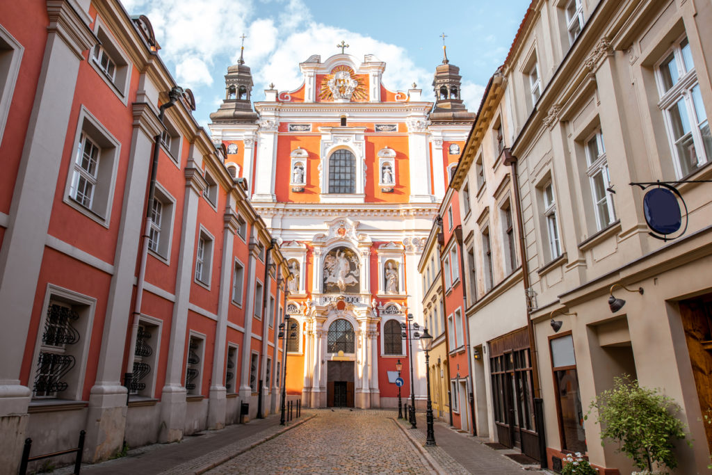 Fara church in Poznan, Poland