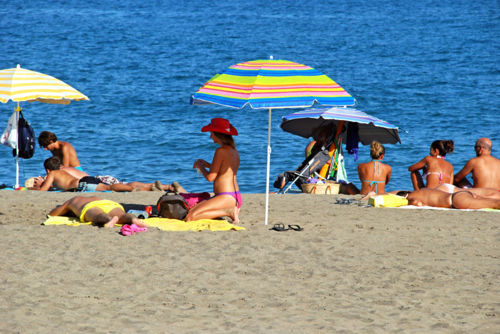 La Carihuela beach, Torremolinos