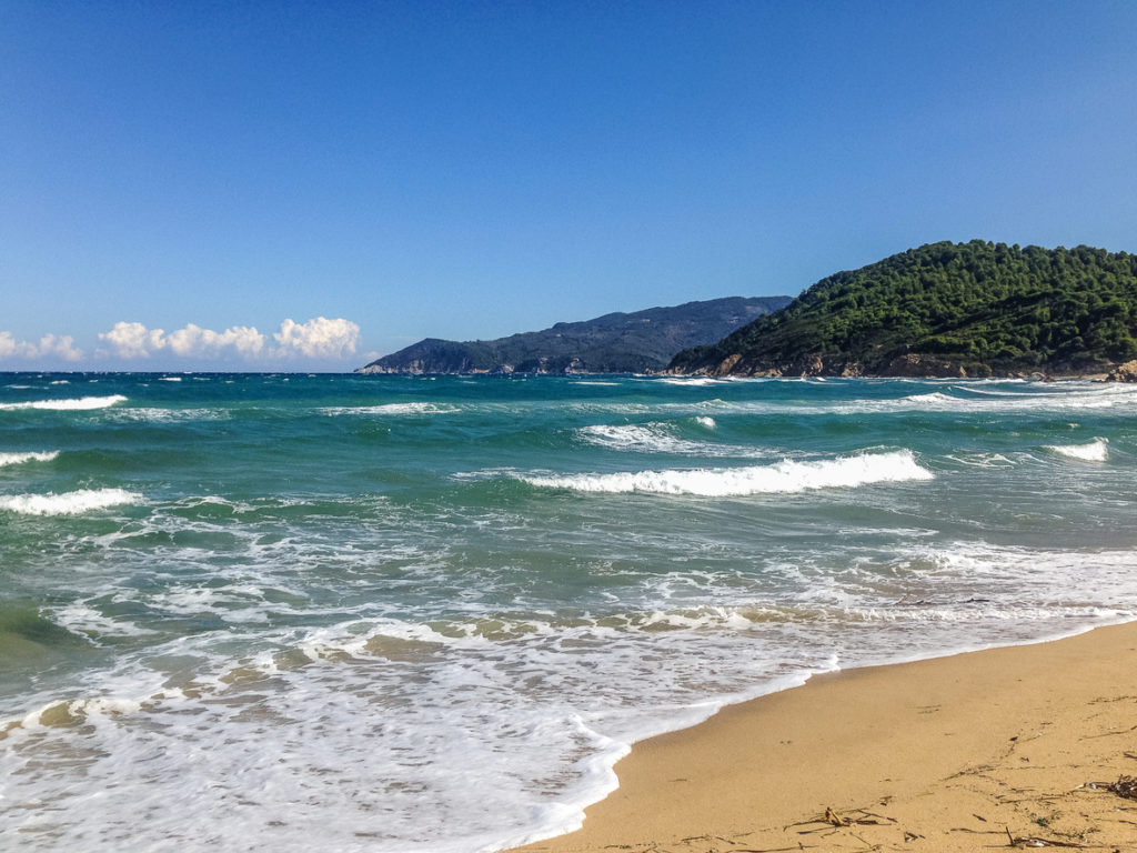 Mandraki beach, Skiathos