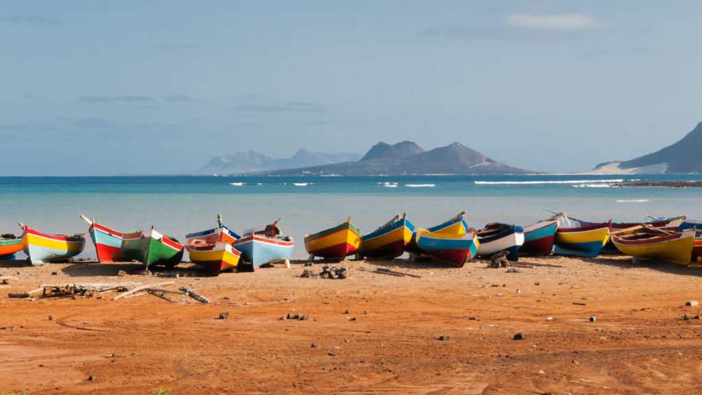 Mindelo beach