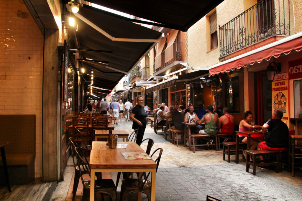 Old Town in Benidorm