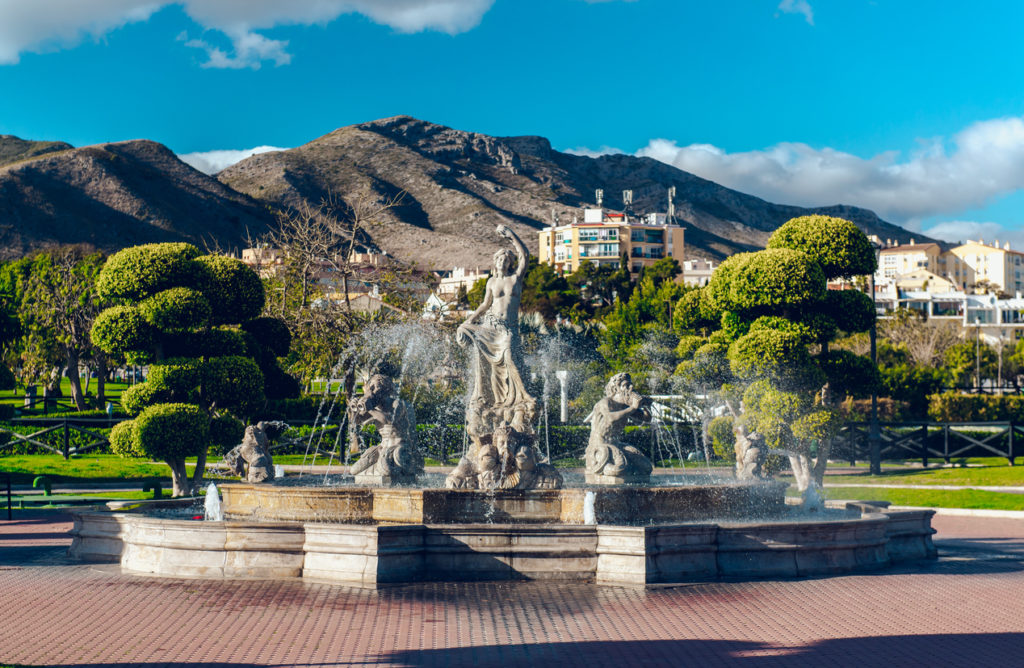 Parque La Bateria in Torremolinos