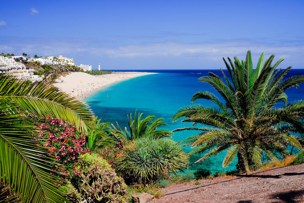 Playa de Morro Jable. Fuerteventura