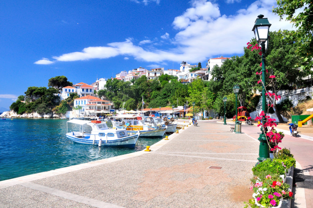 Skiathos old port