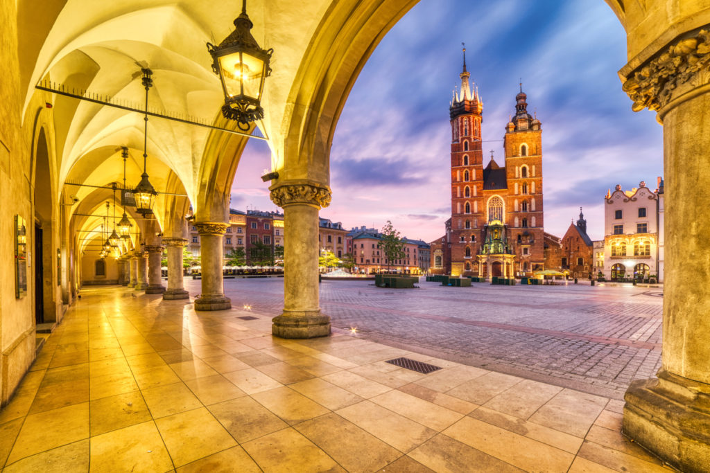 St. Mary's Basilica on the Krakow Main Square