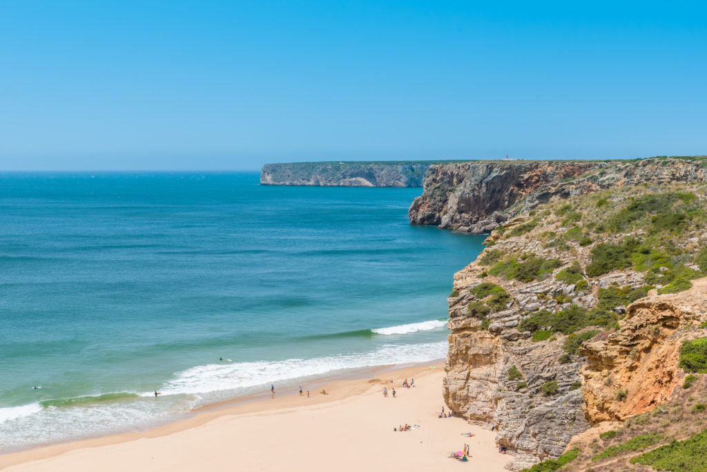 Surfing Praia do Beliche