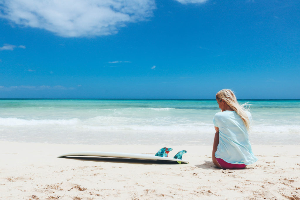 Surfing in Fuerteventura