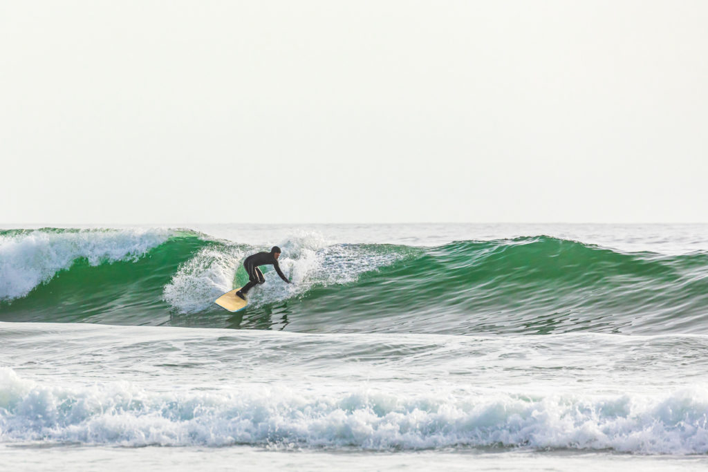 Surfing in Oregon