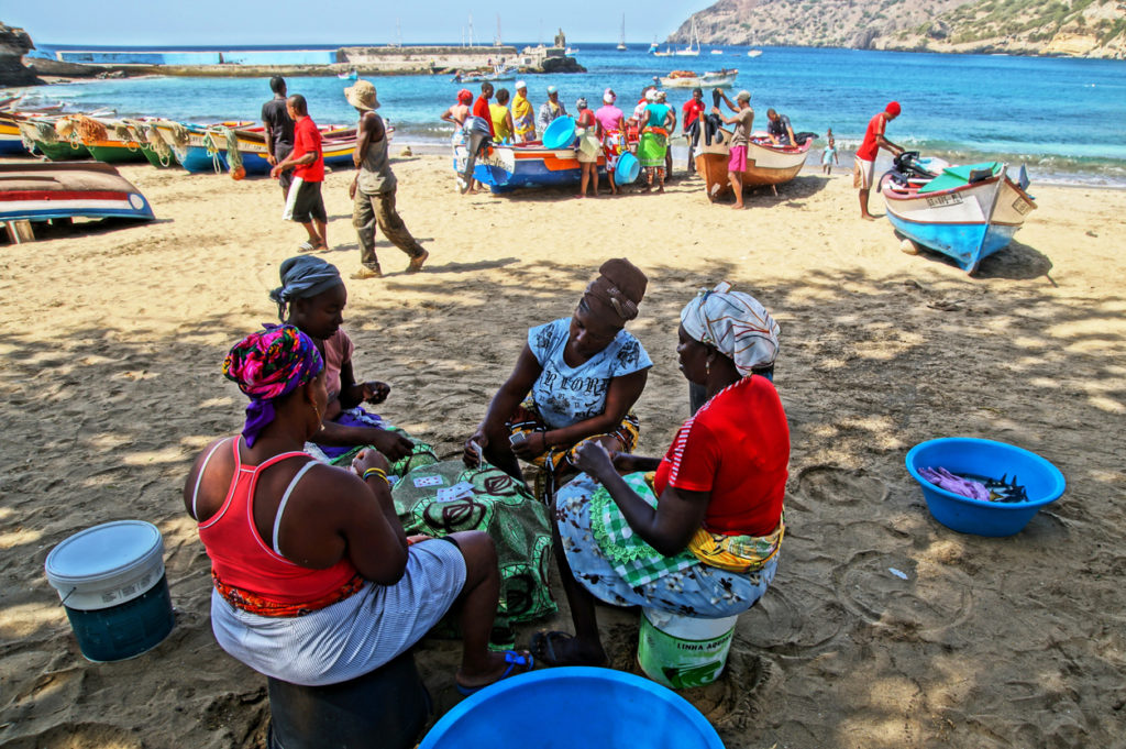 Tarrafal beach on Santiago Island