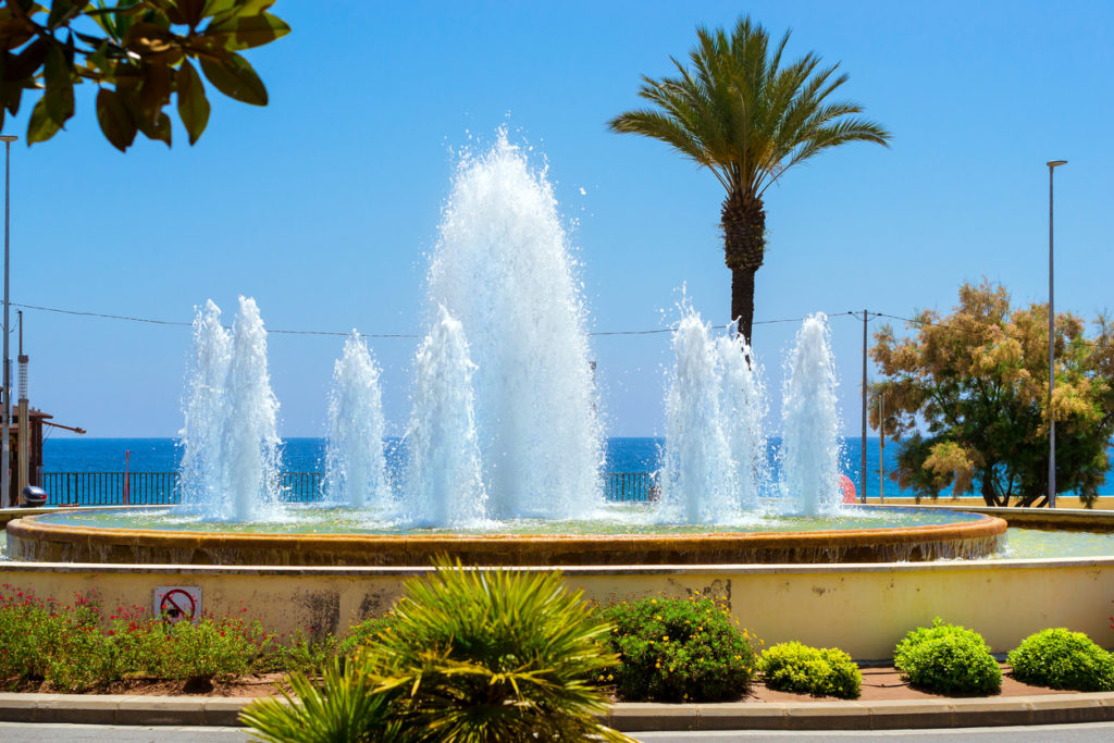 Water Fountain in Blanes