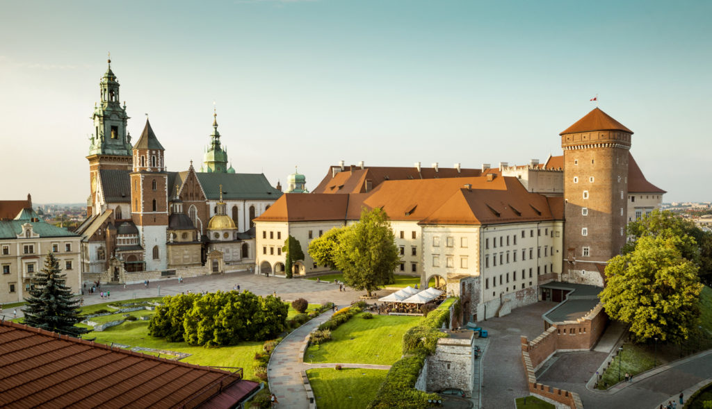 Wawel castle in Krakow