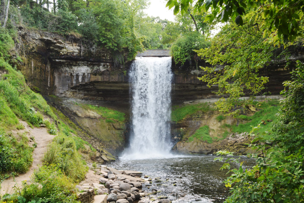Minnehaha Falls in Minneapolis