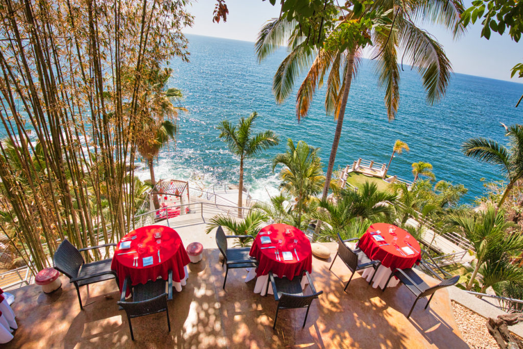A Romantic upscale restaurant Puerto Vallarta