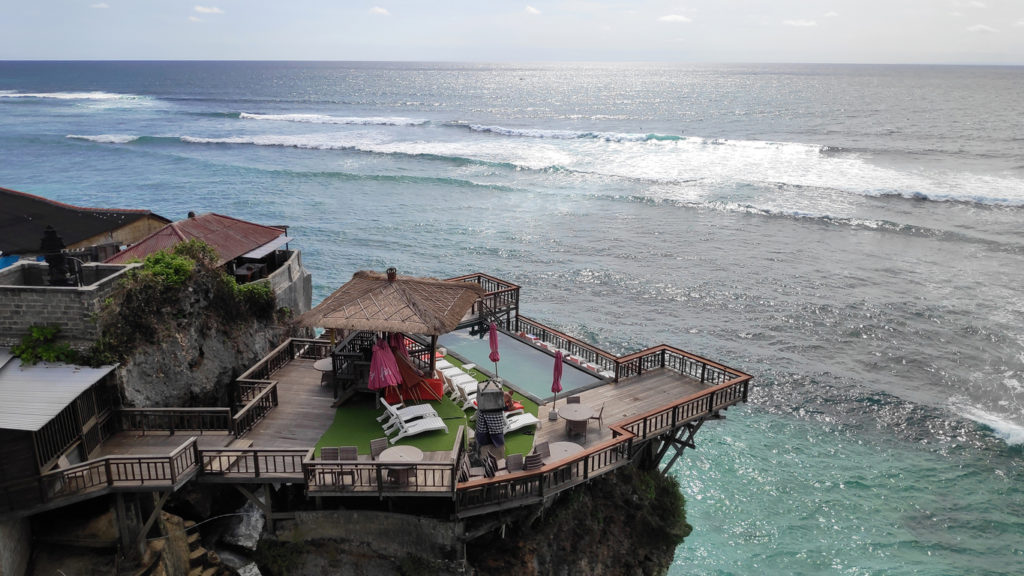 Delpi cafe located at Suluban Beach