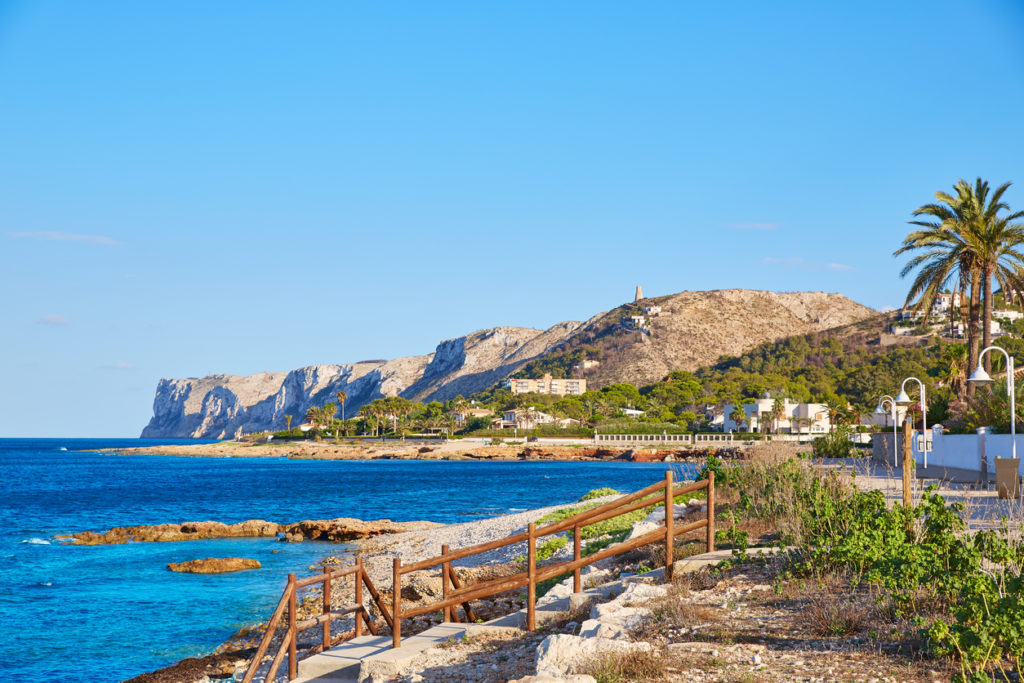 Denia Las Rotas beach