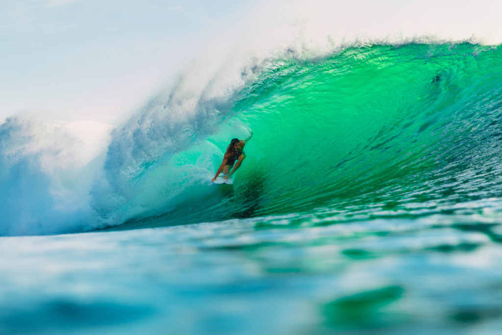 Surfing Bingin, Bali