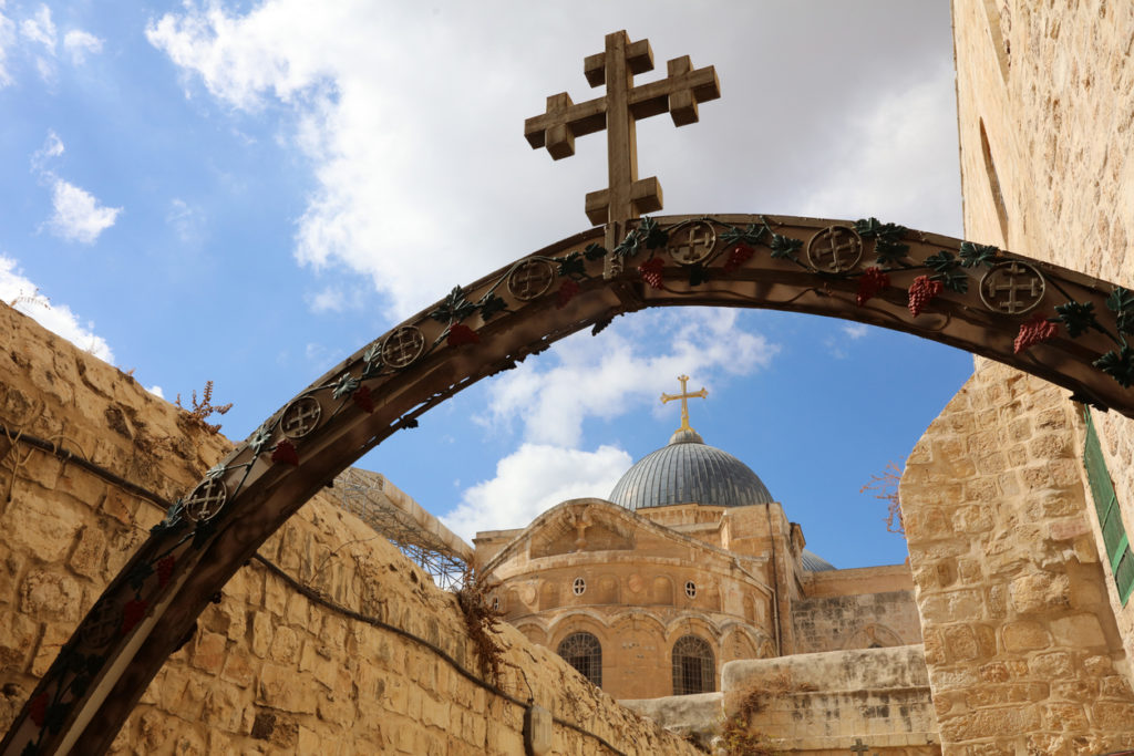 Church of the Holy Sepulcher, Jerusalem.