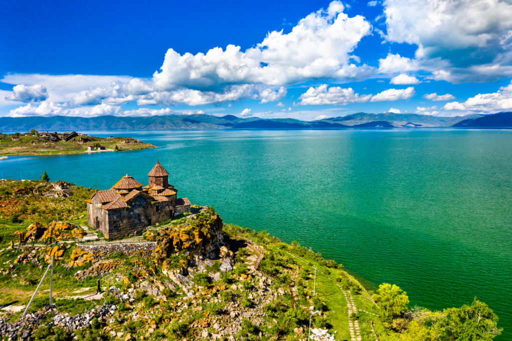 Hayravank monastery at Lake Sevan, Armenia