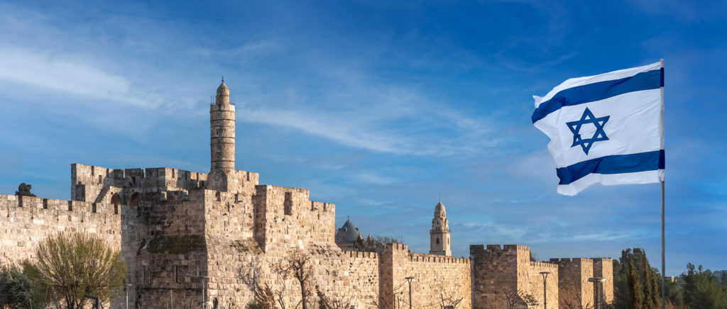 Jerusalem's Citadel near the Jaffa Gate with the Tower of David.