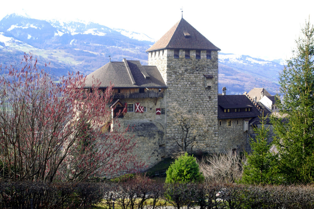 Vaduz Castle in Vaduz, Lichtenstein
