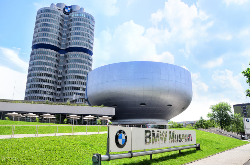 BMW museum in Munich, Germany.